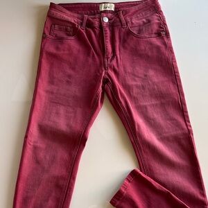 Men's Red Jeans